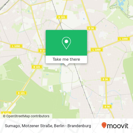 Sumago, Motzener Straße map