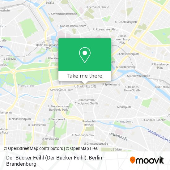 Карта Der Bäcker Feihl (Der Backer Feihl)