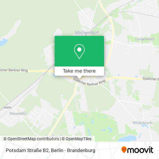 Potsdam Straße B2 map