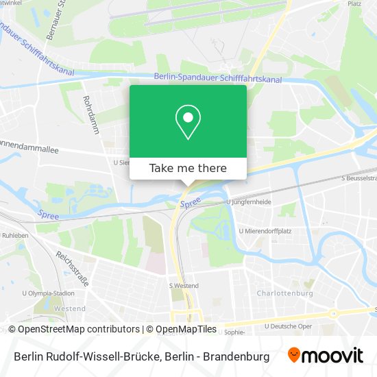 Berlin Rudolf-Wissell-Brücke map