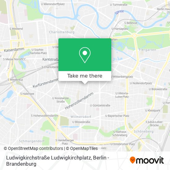 Карта Ludwigkirchstraße Ludwigkirchplatz