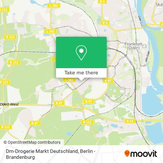 Dm-Drogerie Markt Deutschland map