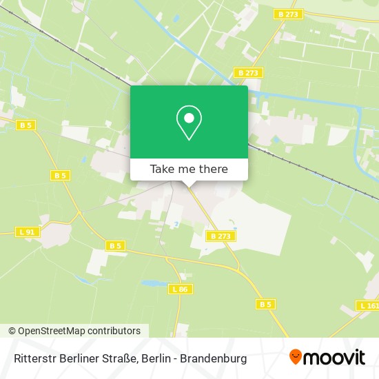 Ritterstr Berliner Straße map