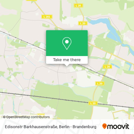 Карта Edisonstr Barkhausenstraße