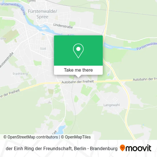 der Einh Ring der Freundschaft map