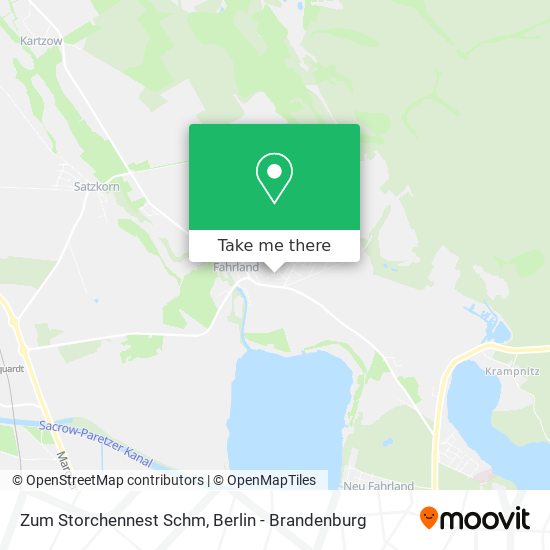 Карта Zum Storchennest Schm