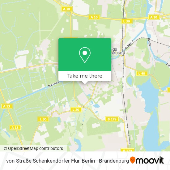 von-Straße Schenkendorfer Flur map