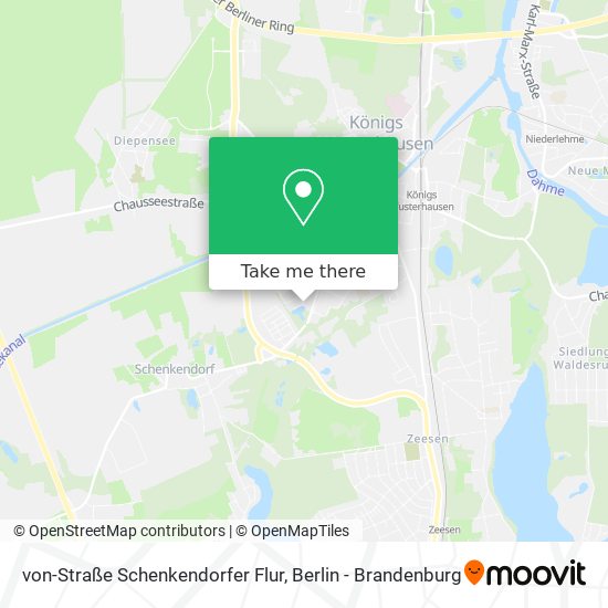 von-Straße Schenkendorfer Flur map