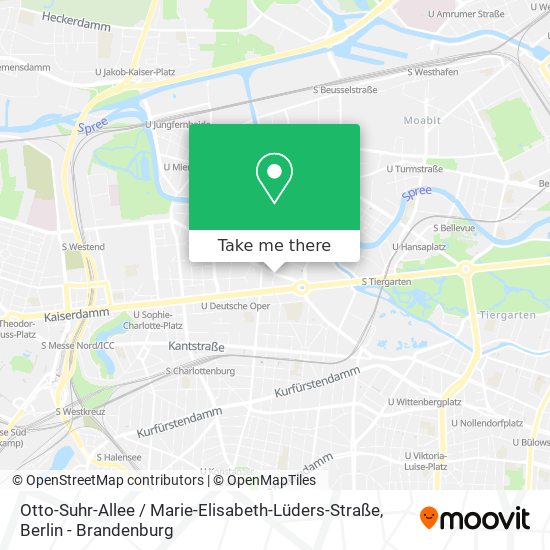 Otto-Suhr-Allee / Marie-Elisabeth-Lüders-Straße map