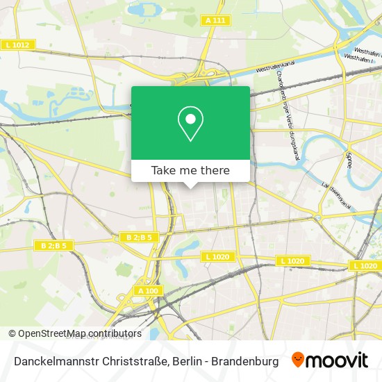 Danckelmannstr Christstraße map