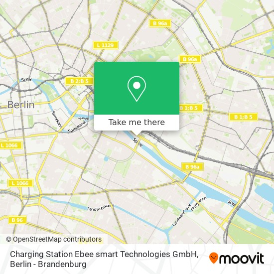 Charging Station Ebee smart Technologies GmbH map