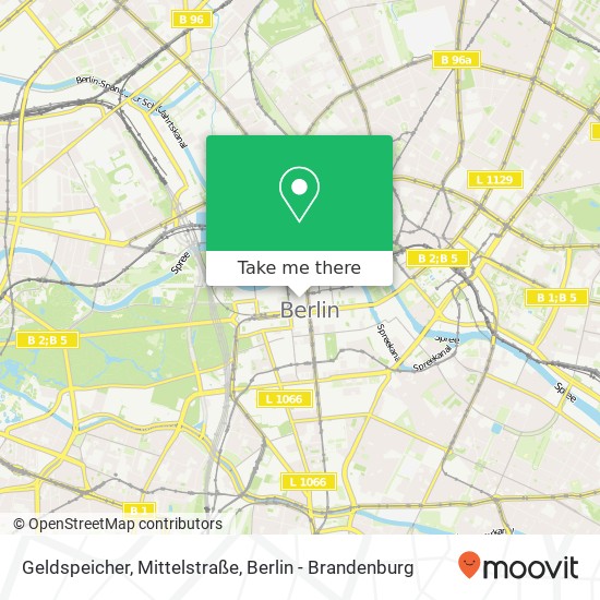 Карта Geldspeicher, Mittelstraße
