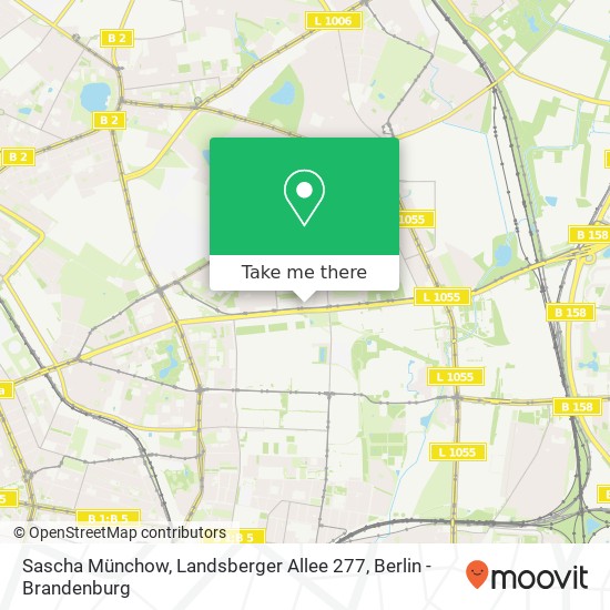 Sascha Münchow, Landsberger Allee 277 map