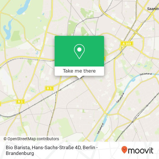 Bio Barista, Hans-Sachs-Straße 4D map