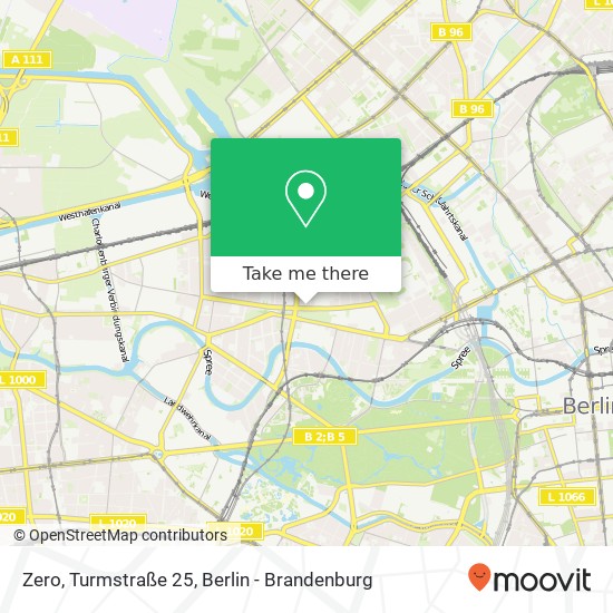 Zero, Turmstraße 25 map