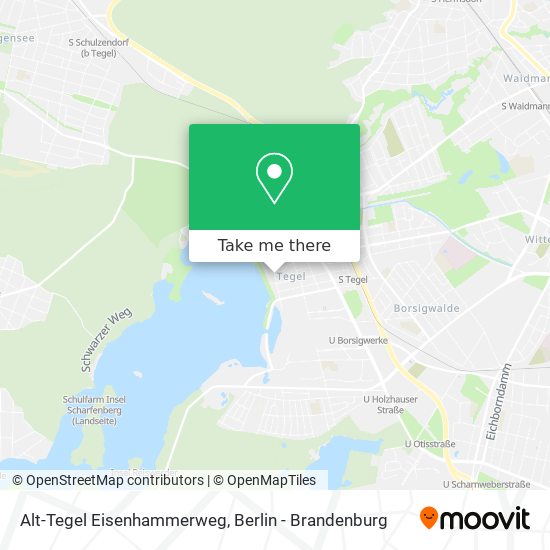 Alt-Tegel Eisenhammerweg map