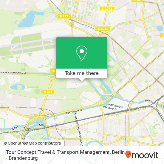 Карта Tour Concept Travel & Transport Management