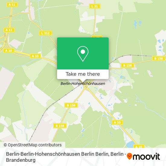 Карта Berlin-Berlin-Hohenschönhausen Berlin Berlin