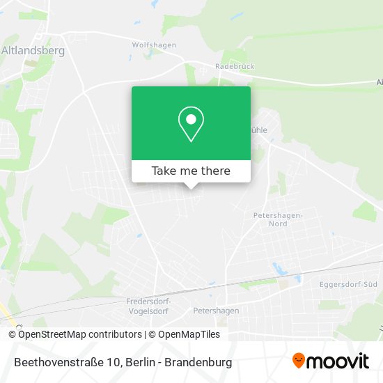 Beethovenstraße 10 map