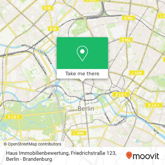 Haus Immobilienbewertung, Friedrichstraße 123 map