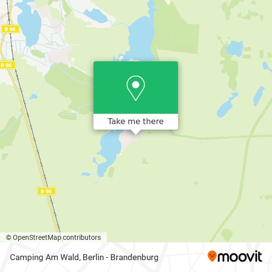 Camping Am Wald map