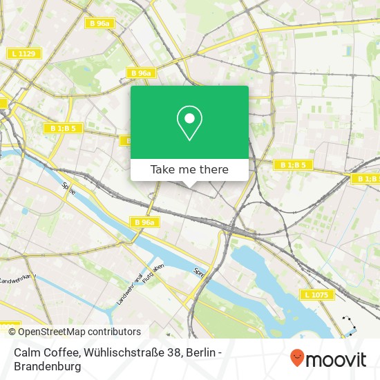 Calm Coffee, Wühlischstraße 38 map