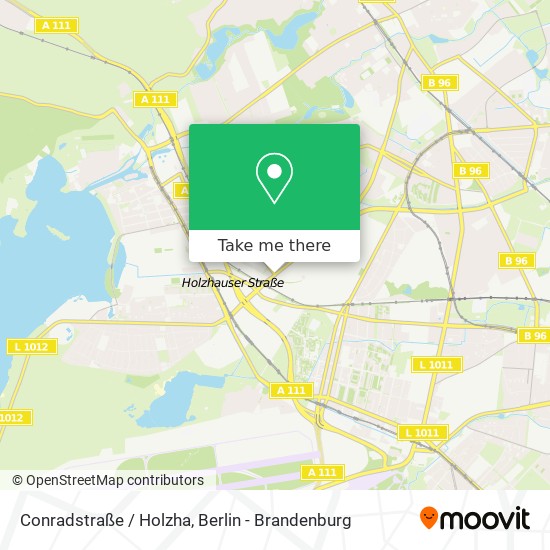 Conradstraße / Holzha map