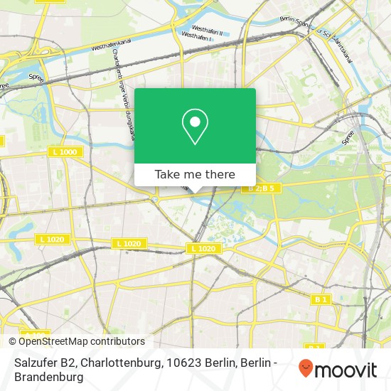 Salzufer B2, Charlottenburg, 10623 Berlin map