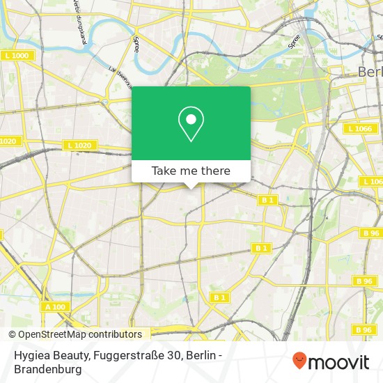 Hygiea Beauty, Fuggerstraße 30 map