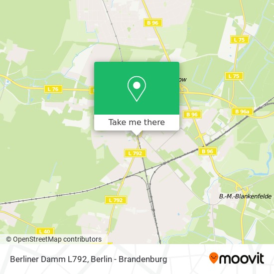 Berliner Damm L792 map