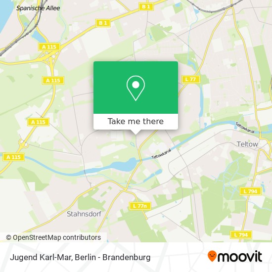 Jugend Karl-Mar map