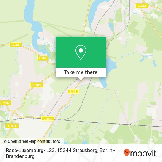 Rosa-Luxemburg- L23, 15344 Strausberg map