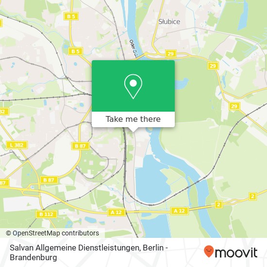 Salvan Allgemeine Dienstleistungen map