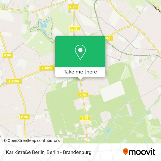 Karl-Straße Berlin map