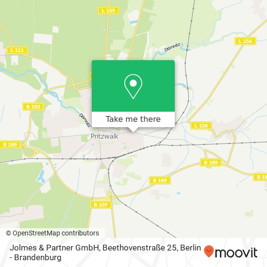 Jolmes & Partner GmbH, Beethovenstraße 25 map