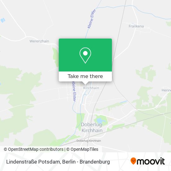 Lindenstraße Potsdam map