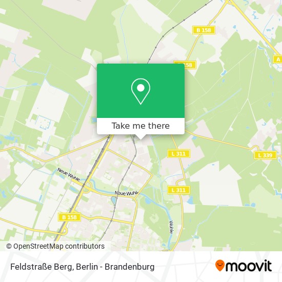 Feldstraße Berg map