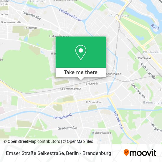 Emser Straße Selkestraße map