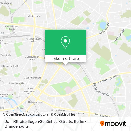 John-Straße Eugen-Schönhaar-Straße map