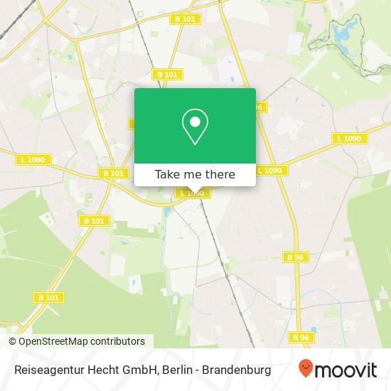 Reiseagentur Hecht GmbH map