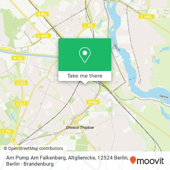 Am Pump Am Falkenberg, Altglienicke, 12524 Berlin map