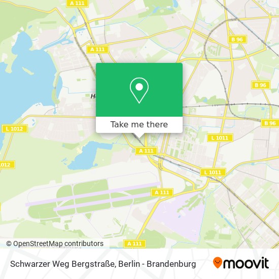 Schwarzer Weg Bergstraße map