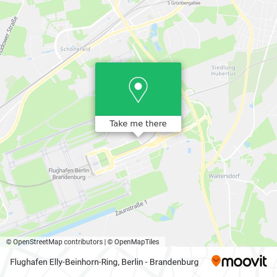 Карта Flughafen Elly-Beinhorn-Ring
