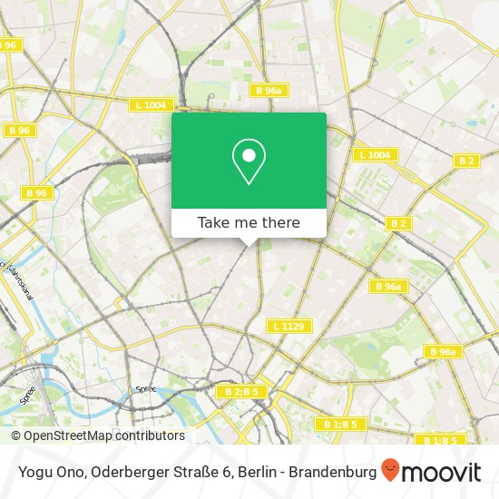 Yogu Ono, Oderberger Straße 6 map