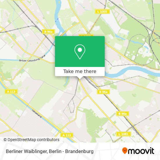 Карта Berliner Waiblinger