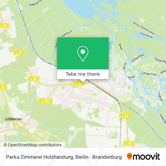 Карта Perka Zimmerei Holzhandung