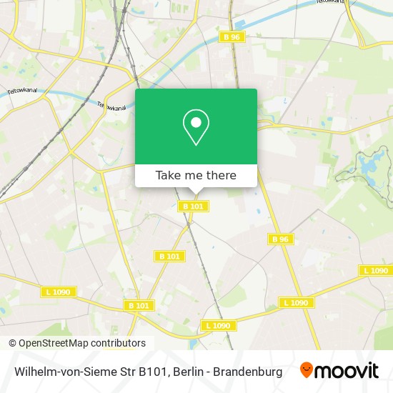 Wilhelm-von-Sieme Str B101 map