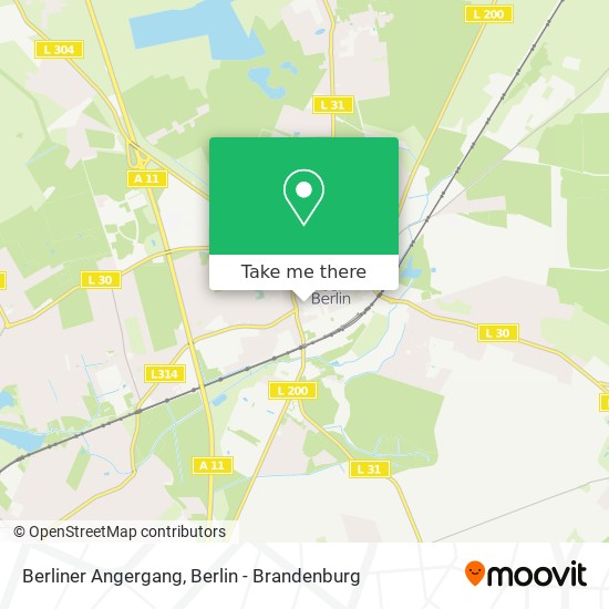 Berliner Angergang map