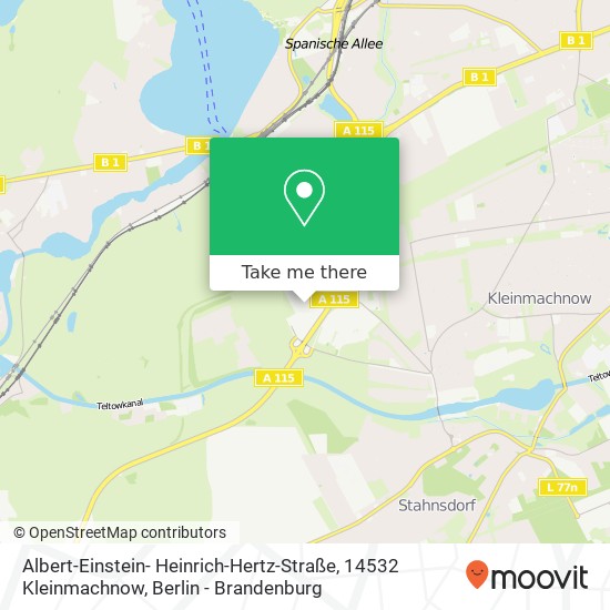 Albert-Einstein- Heinrich-Hertz-Straße, 14532 Kleinmachnow map