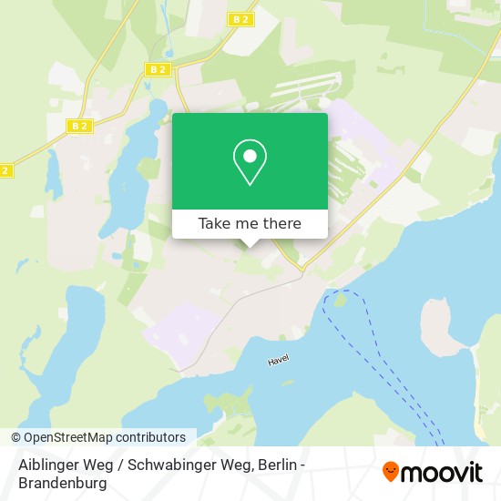 Карта Aiblinger Weg / Schwabinger Weg